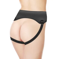 CYBER SILICOCK - STRAP-ON HARNESS WITH 3 RINGS FREE CYBER SILICOCK - STRAP-ON HARNESS WITH 3 RINGS FREE