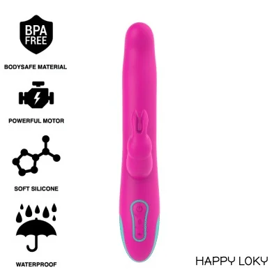 HAPPY LOKY - PLUTO RABBIT VIBRATOR ROTATOR WATCHME WIRELESS HAPPY LOKY - PLUTO RABBIT VIBRATOR ROTATOR WATCHME WIRELESS