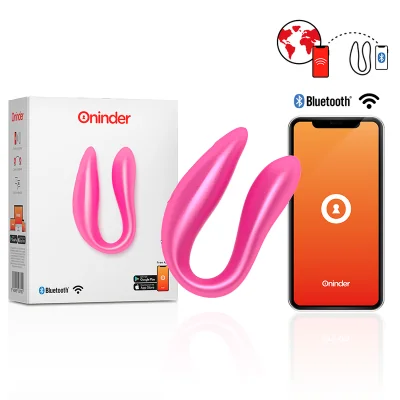 ONINDER - LISBOA PINK G-POINT CLITORIS STIMULATOR - FREE PINK