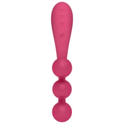 SATISFYER - TRI BALL 1 MULTI VIBRATOR RED SATISFYER - TRI BALL 1 MULTI VIBRATOR RED