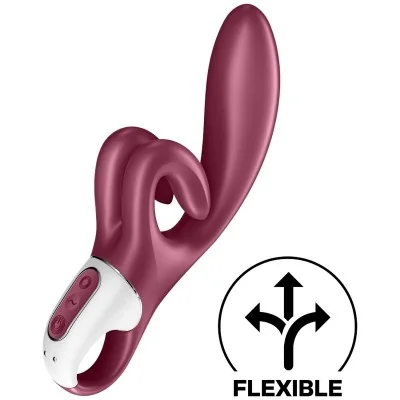 SATISFYER - TOUCH ME VIBRADOR RABBIT ROJO SATISFYER - TOUCH ME VIBRADOR RABBIT ROJO