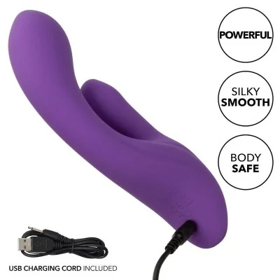 CALEXOTICS - STELLA DUAL PLEASER VIOLET CALEXOTICS - STELLA DUAL PLEASER VIOLET
