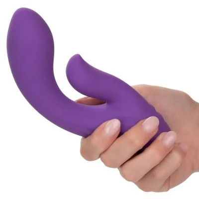 CALEXOTICS - STELLA DUAL PLEASER VIOLET CALEXOTICS - STELLA DUAL PLEASER VIOLET