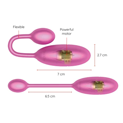 ONINDER - DENVER VIBRATING EGG BLACK 7 X 2.7 CM FREE APP ONINDER - DENVER VIBRATING EGG BLACK 7 X 2.7 CM FREE APP