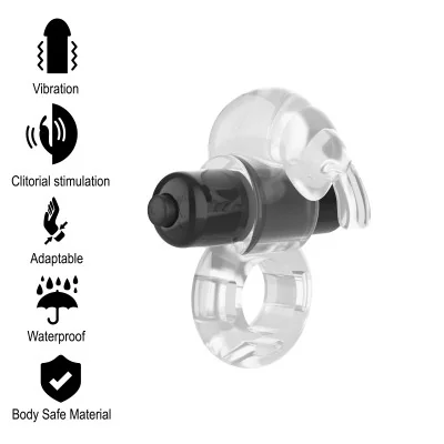 INTENSE - FRY TRANSPARENT VIBRATING RING INTENSE - FRY TRANSPARENT VIBRATING RING