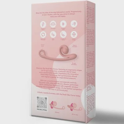 SNAIL VIBE - CURVE VIBRADOR NARANJA
