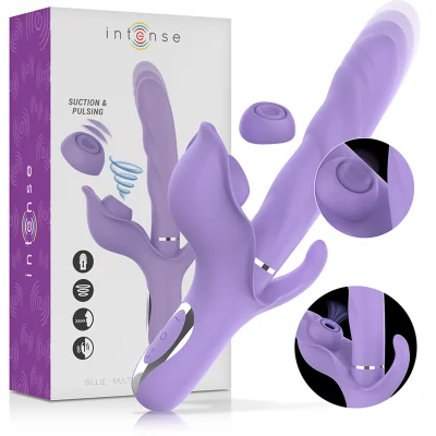 INTENSE - BILLIE MULTIFUNCTION RECHARGEABLE VIBRATOR SUCTION INTENSE - BILLIE MULTIFUNCTION RECHARGEABLE VIBRATOR SUCTION