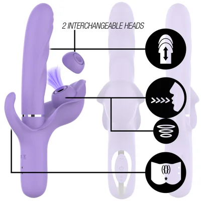 INTENSE - BILLIE MULTIFUNCTION RECHARGEABLE VIBRATOR SUCTION INTENSE - BILLIE MULTIFUNCTION RECHARGEABLE VIBRATOR SUCTION