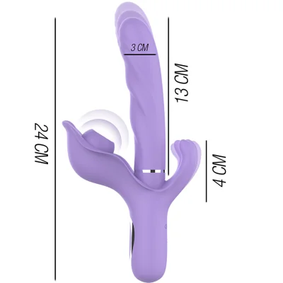 INTENSE - BILLIE MULTIFUNCTION RECHARGEABLE VIBRATOR SUCTION INTENSE - BILLIE MULTIFUNCTION RECHARGEABLE VIBRATOR SUCTION