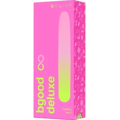 B SWISH - BGOOD INFINITE DELUXE RECHARGEABLE VIBRATOR PINK