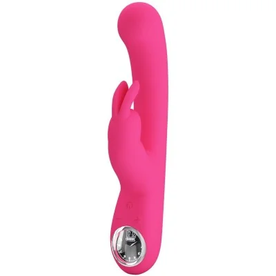 PRETTY LOVE - LAMAR RABBIT VIBRATOR PINK G-SPOT PRETTY LOVE - LAMAR RABBIT VIBRATOR PINK G-SPOT