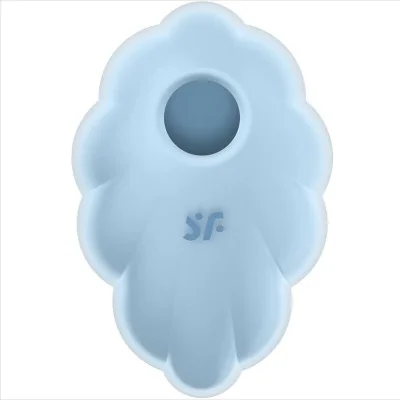 SATISFYER - CLOUD DANCER BLUE AIR PULSE VIBRATOR SATISFYER - CLOUD DANCER BLUE AIR PULSE VIBRATOR
