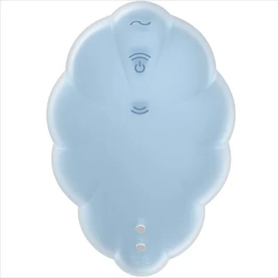 SATISFYER - CLOUD DANCER BLUE AIR PULSE VIBRATOR SATISFYER - CLOUD DANCER BLUE AIR PULSE VIBRATOR
