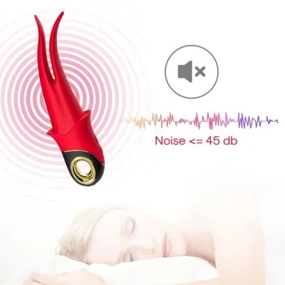 ARMONY - SHADOW VIBRATOR DOUBLE-HEAD TEASING RED ARMONY - SHADOW VIBRATOR DOUBLE-HEAD TEASING RED
