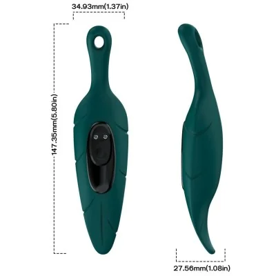 ARMONY - STIMULATOR VIBRATOR LEAF GREEN ARMONY - STIMULATOR VIBRATOR LEAF GREEN