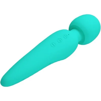 PRETTY LOVE - MEREDITH MASSAGER 12 VIBRATION MODES AQUA GREEN PRETTY LOVE - MEREDITH MASSAGER 12 VIBRATION MODES AQUA GREEN