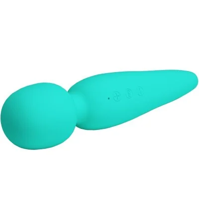 PRETTY LOVE - MEREDITH MASSAGER 12 VIBRATION MODES AQUA GREEN PRETTY LOVE - MEREDITH MASSAGER 12 VIBRATION MODES AQUA GREEN