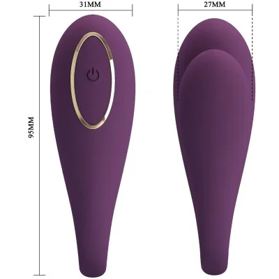 PRETTY LOVE - AUGUST REMOTE GLOBAL DOUBLE PLEASURE VIBRATOR PRETTY LOVE - AUGUST REMOTE GLOBAL DOUBLE PLEASURE VIBRATOR