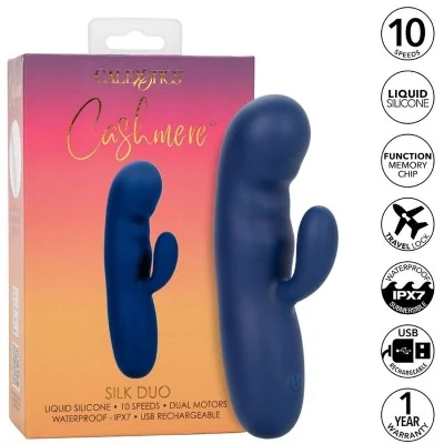 CALEXOTICS - CASHMERE SILK DUO BLUE CALEXOTICS - CASHMERE SILK DUO BLUE