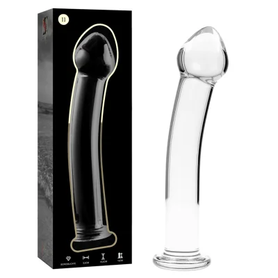 NEBULA SERIES BY IBIZA - MODEL 11 DILDO BOROSILICATE GLASS