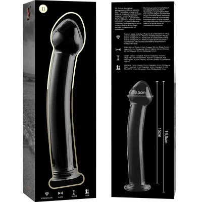 NEBULA SERIES BY IBIZA - MODEL 11 DILDO BOROSILICATE GLASS