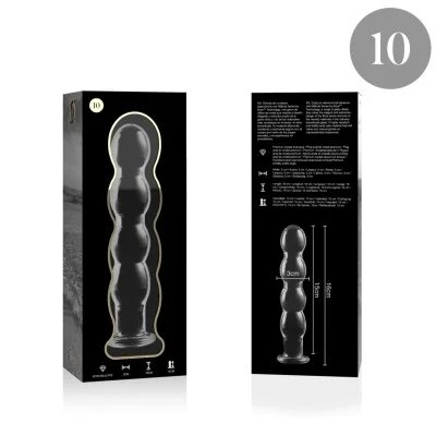 NEBULA SERIES BY IBIZA - MODEL 10 DILDO BOROSILICATE GLASS