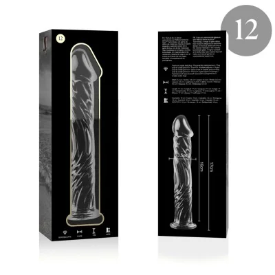 NEBULA SERIES BY IBIZA - MODEL 12 DILDO BOROSILICATE GLASS