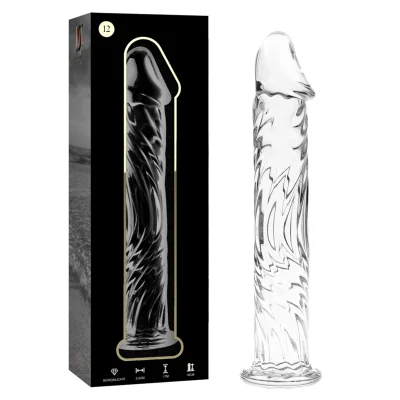 NEBULA SERIES BY IBIZA - MODEL 12 DILDO BOROSILICATE GLASS
