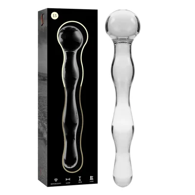 NEBULA SERIES BY IBIZA - MODEL 13 DILDO BOROSILICATE GLASS