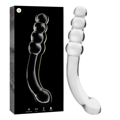 NEBULA SERIES BY IBIZA - MODEL 14 DILDO BOROSILICATE GLASS