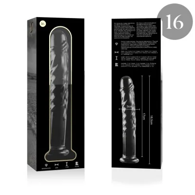 NEBULA SERIES BY IBIZA - MODEL 16 DILDO BOROSILICATE GLASS