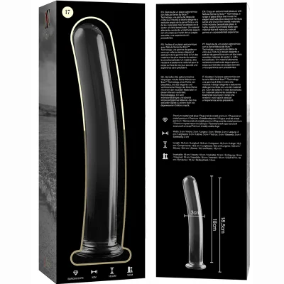 NEBULA SERIES BY IBIZA - MODEL 17 DILDO BOROSILICATE GLASS