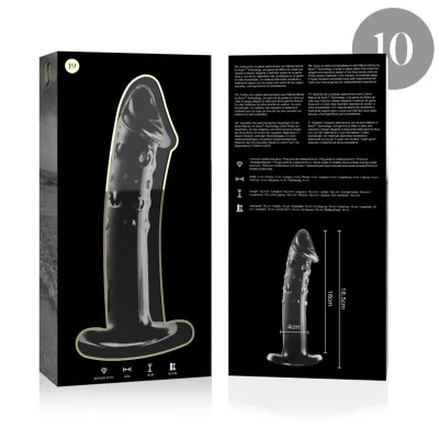 NEBULA SERIES BY IBIZA - MODEL 19 DILDO BOROSILICATE GLASS