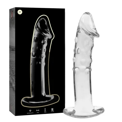 NEBULA SERIES BY IBIZA - MODEL 19 DILDO BOROSILICATE GLASS