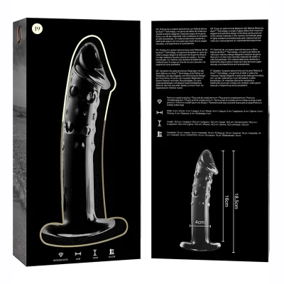 NEBULA SERIES BY IBIZA - MODEL 19 DILDO BOROSILICATE GLASS
