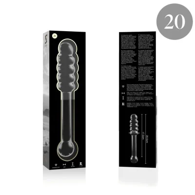 NEBULA SERIES BY IBIZA - MODEL 20 DILDO BOROSILICATE GLASS
