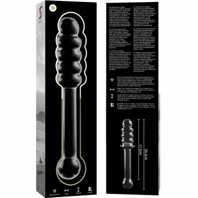 NEBULA SERIES BY IBIZA - MODEL 20 DILDO BOROSILICATE GLASS