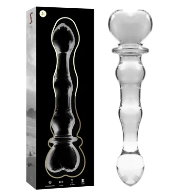 NEBULA SERIES BY IBIZA - MODEL 21 DILDO BOROSILICATE GLASS