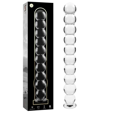 NEBULA SERIES BY IBIZA - MODEL 22 DILDO BOROSILICATE GLASS