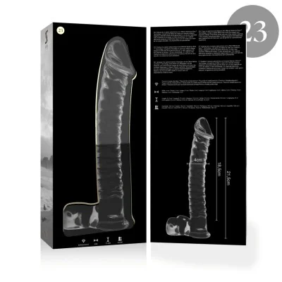 NEBULA SERIES BY IBIZA - MODEL 23 DILDO BOROSILICATE GLASS