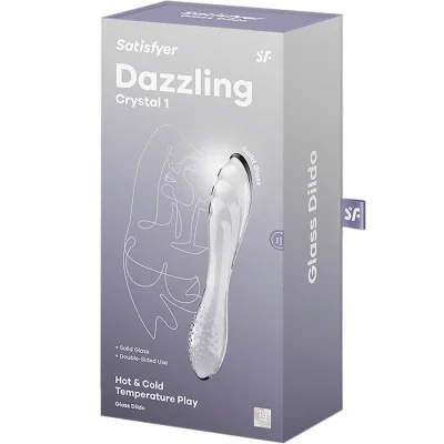 SATISFYER - DAZZLING CRYSTAL TRANSPARENT SATISFYER - DAZZLING CRYSTAL TRANSPARENT