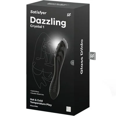 SATISFYER - DAZZLING CRYSTAL BLACK SATISFYER - DAZZLING CRYSTAL BLACK