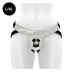 MYTHOLOGY - FANTASY HARNESS - IRIDESCENT HARNESS L/XL MYTHOLOGY - FANTASY HARNESS - IRIDESCENT HARNESS L/XL