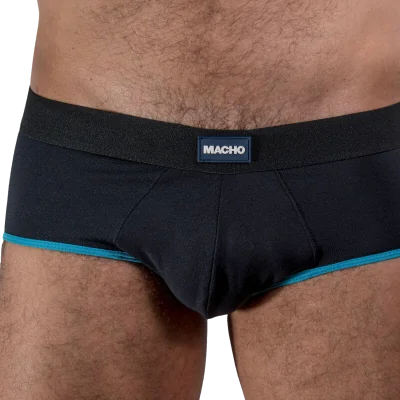 MACHO - MS24R BRIEF UNDERPANTS DARK RED XL