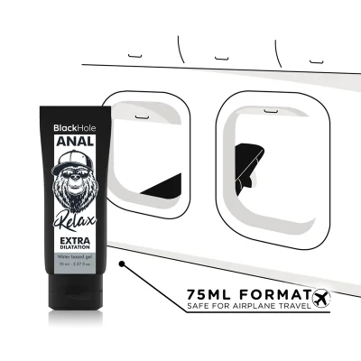 BLACK HOLE - WATER BASE GEL ANAL DILATION 70 ML BLACK HOLE - WATER BASE GEL ANAL DILATION 70 ML