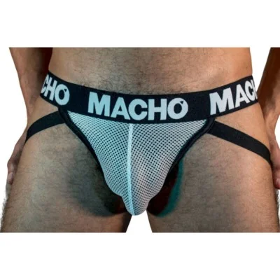 MACHO - MX26X1 JOCK GRID WHITE XL