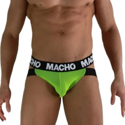MACHO - MX28FA JOCK VERDE FLUOR S MACHO - MX28FA JOCK VERDE FLUOR S
