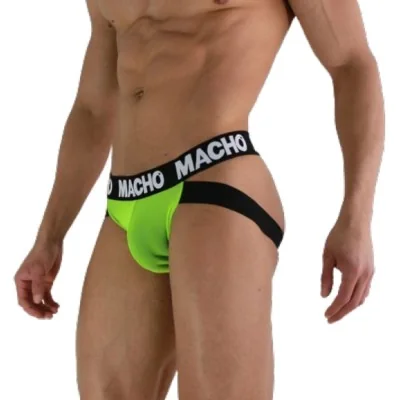 MACHO - MX28FA JOCK VERDE FLUOR S MACHO - MX28FA JOCK VERDE FLUOR S