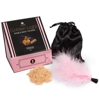 SECRETPLAY - GOLDEN LIGHT KIT APHRODISIAC CHOCOLATE EDIBLE SECRETPLAY - GOLDEN LIGHT KIT APHRODISIAC CHOCOLATE EDIBLE