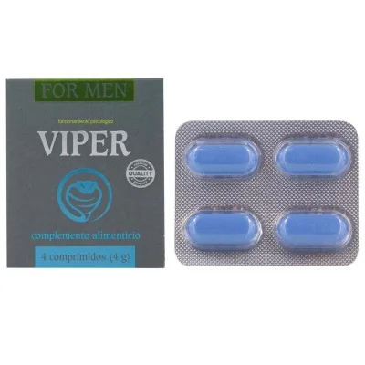 COBECO - VIPER FOR MEN 4 TABS COBECO - VIPER FOR MEN 4 TABS